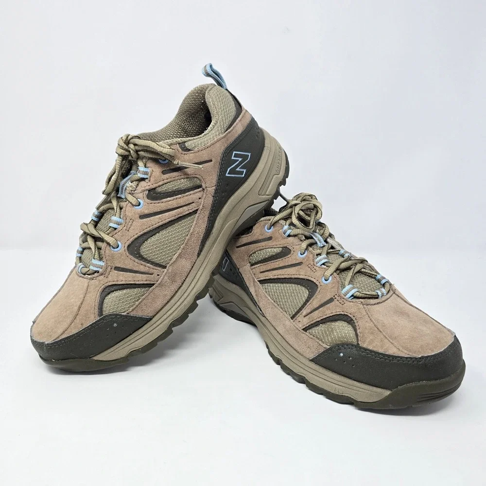 New Balance WW759BRS Brown Suede Country Walking Shoes Womens 9.5 D Wide ABZORB